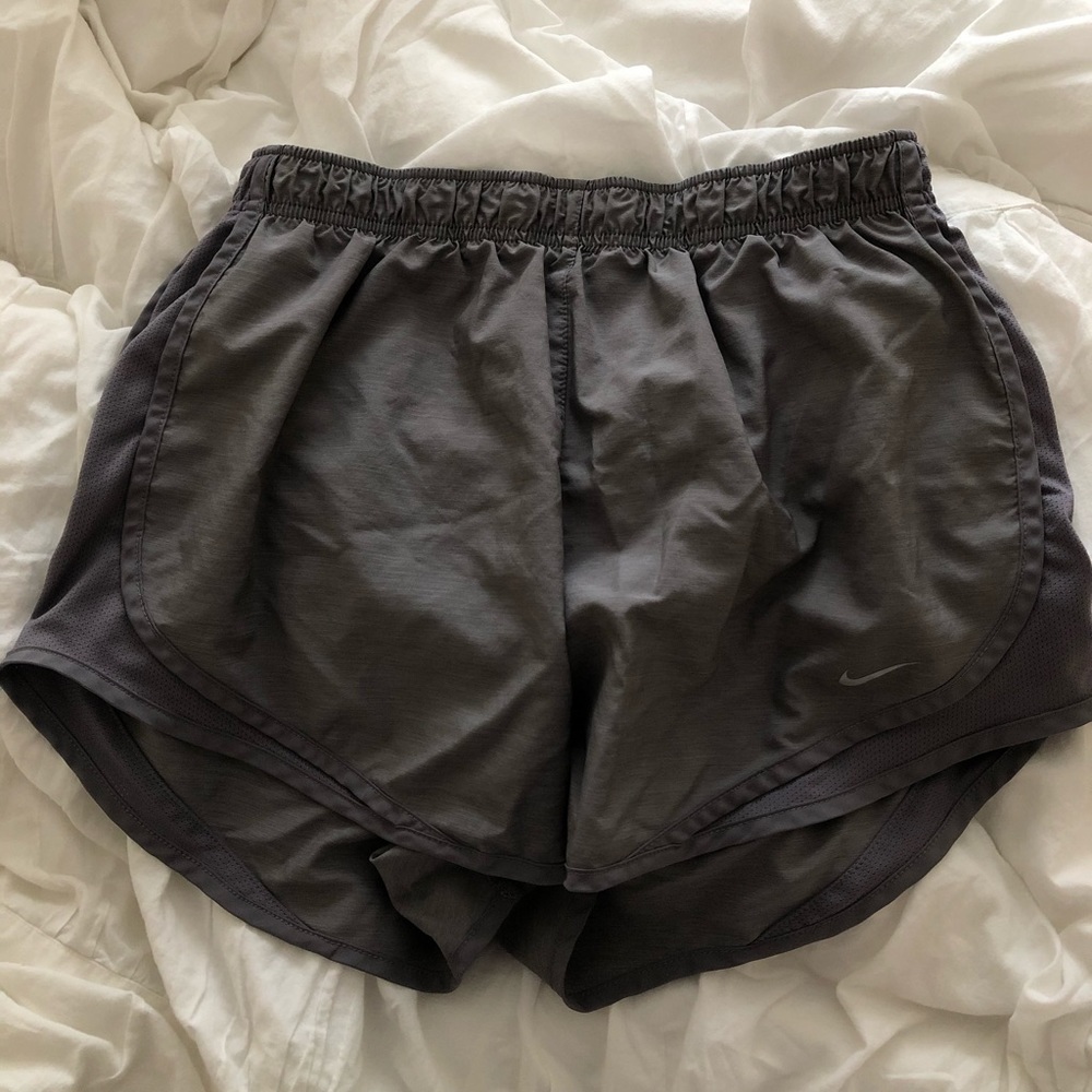 Gray Nike shorts